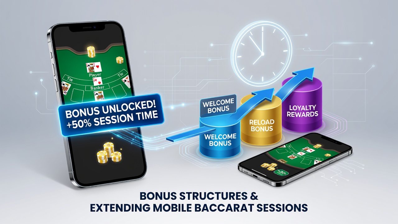 Bonus Structures Shaping Extended Play in Mobile Baccarat