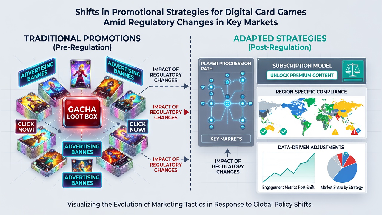 Analytics dashboard displaying shifts in player engagement after promotional strategy updates