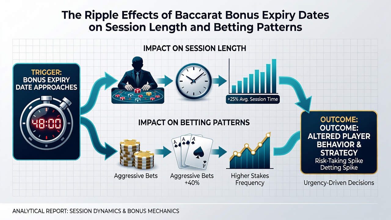 Players reviewing betting history charts with overlaid expiry date alerts during a live baccarat session